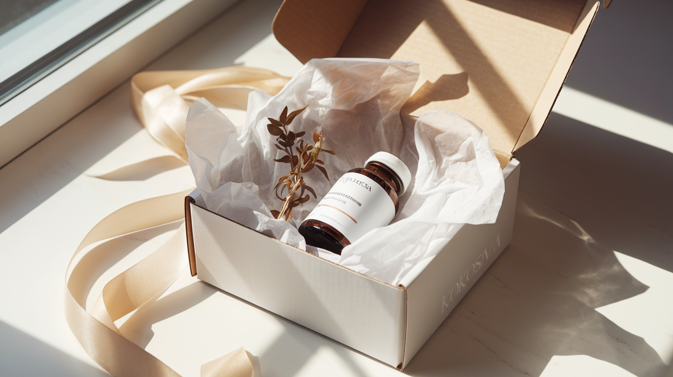 Balenie a doručenie objednávky Kokosiva